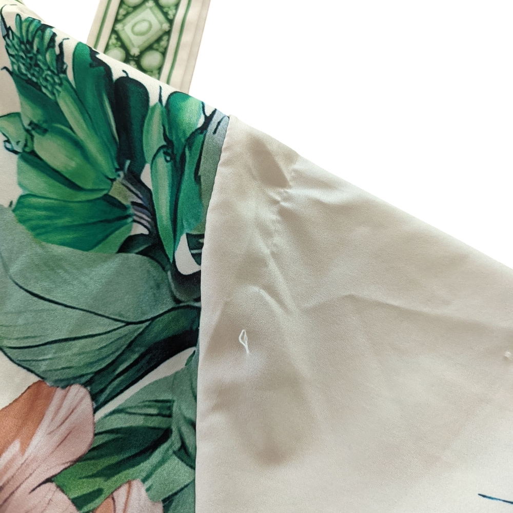 Plus Size Women's Tropical Print Tie Batwing Sleeve Dress Size 2XL - Picture 8 of 13